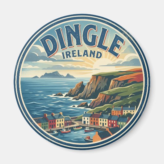 Dingle-schiereiland Ierland Magneet (Voorkant)