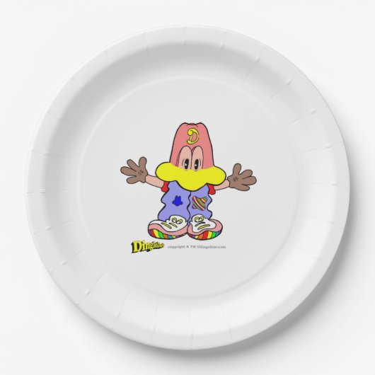 DingleDorf sur assiette en carton (Devant)