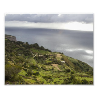 Dingli Cliffs, Malta Foto Afdruk