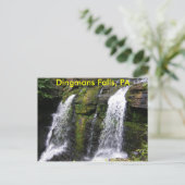 Dingmans Falls, PA Carte postale (Debout devant)