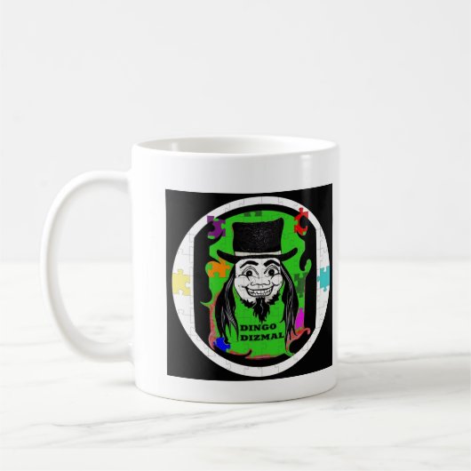 DINGO the CLOWN Coffee Mug (Gauche)