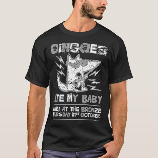 Dingoes Ate Mijn Baby buffer voor de Vampierlaag T-shirt (Voorkant)