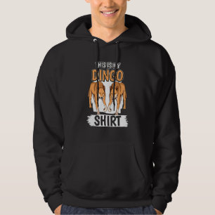 Dingos Quote Dog Dit is mijn Jargon Hoodie