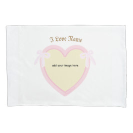 Dingus Bows & Heart gepersonaliseerd Kussensloop