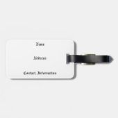 Dingus hart- en kantmagneet bagagelabel (Achterkant horizontaal)