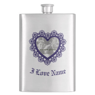 Dingus Heart Lace Lijst Classic Flask Flacon