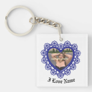 Dingus Heart Lace-Lijst Sleutelhanger