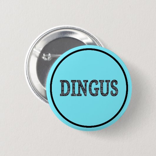 Dingus Ronde Button 5,7 Cm (Voorkant /achterkant)