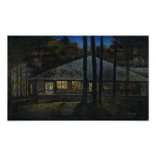 Dining Hall Foto Afdruk