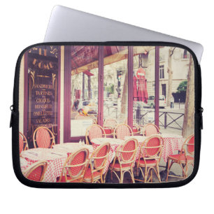 Dining in Paris Al Fresco Laptop Sleeve