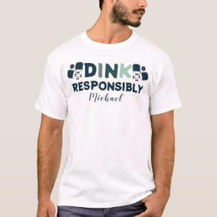 Dink de paddle-ball responsable T-shirt homme