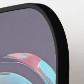 Dink Happens - Minimale Kawaii Pickleball Paddle B (Links Detail)