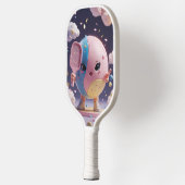 Dink Happens - Minimale Kawaii Pickleball Paddle B (Links)