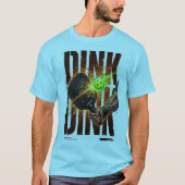 DINK OU MOURIR : T-Shirt Pickleball Explosif (Devant)