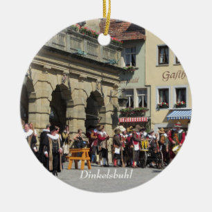 Dinkelsbuhl Historische Frankische Stad Keramisch Ornament
