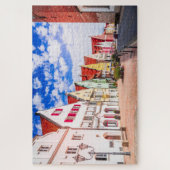 Dinkelsbuhl op romantische weg Duitsland puzzel Legpuzzel (Verticaal)