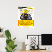 Dinken - PZ50-Poster Poster (Thuiskantoor)