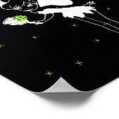 Dinkerbell grappige pickleball liefhebber paddleba poster (Hoek)