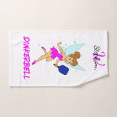 Dinkerbell - Serviette de sport drôle pour pickleb (Serviette à main)