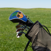 Dinking club, Pickleball-anananas Golfheadcover (Insitu)