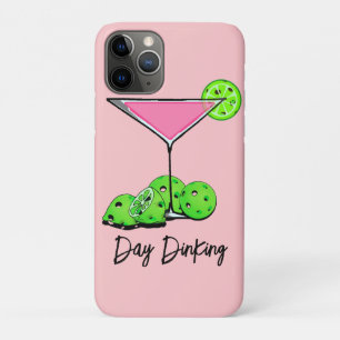 Dinking Cosmo roze cocktail, Pickleballimieten iPhone 11 Pro Hoesje