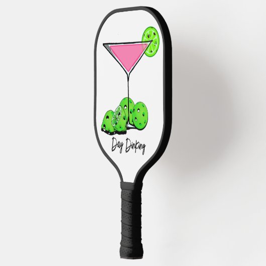 Dinking Cosmo roze cocktail, Pickleballimieten Pickleball Paddle (Links)
