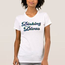 Dinking Divas Pickleball Doubles T-shirt