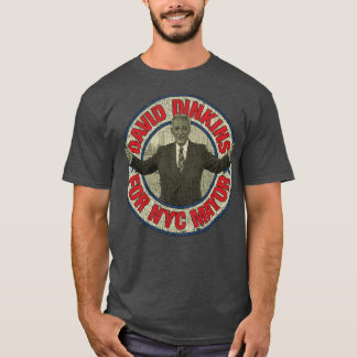 Dinkins voor de burgemeester van NYC 1989 T-shirt