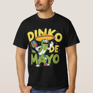 Dinko De Mayo, Grappige Cinco De Mayo Pickleball P T-shirt