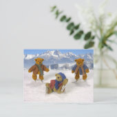 Dinky Beren Briefkaart (Staand voorkant)