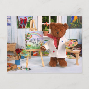 Dinky Beren: Kleine schilder Briefkaart