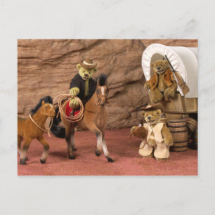 Dinky Beren Little Cowboys Briefkaart