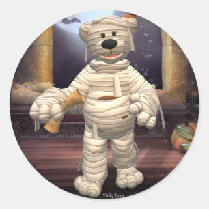 Dinky Beren Little Mummy Ronde Sticker
