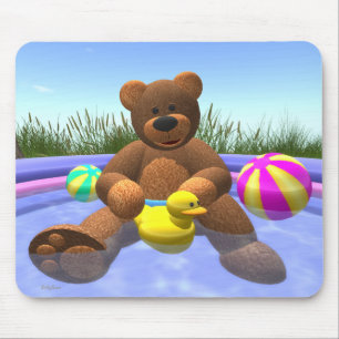 Dinky Beren: Pool Fun Muismat