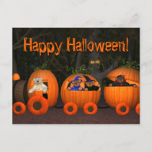 Dinky Beren Pumpkin-Train Briefkaart