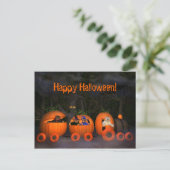 Dinky Beren Pumpkintrain Briefkaart (Staand voorkant)