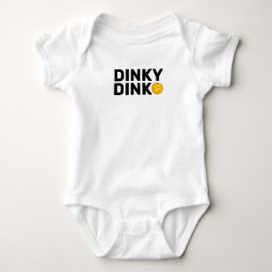 "Dinky Dink" Bodysuit voor een Pickleball-Baby
