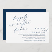 Dinner en dansen voor altijd en eeuwig  kaart (Voorkant / Achterkant)