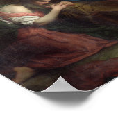 Dinner in the House of Simon, 1737 Poster (Hoek)