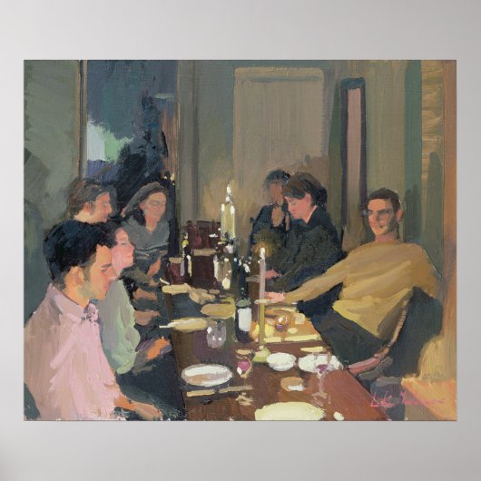 Dinner Party Poster (Voorkant)
