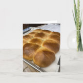 Dinner Rolls Bedankkaart (Voorkant)