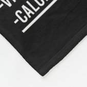 Dinner Rolls Nutrition Facts Apparel Funny Thanksg Fleece Deken (Hoek)