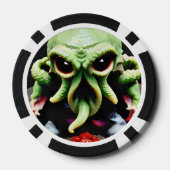 Dinner with Cthulhu Poker Chips (Achterkant)
