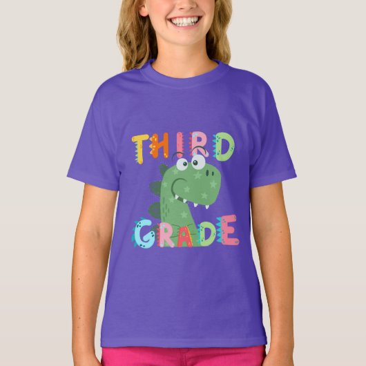 Dino 3e GRAAD Squad lerarenopleiding T-shirt (Voorkant)