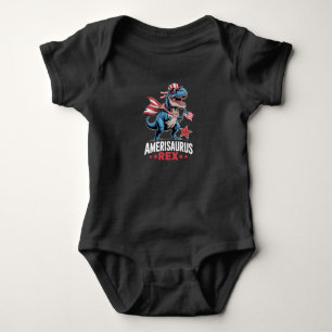 Dino 4 juli Amerisaurus T Rex Grappig Romper