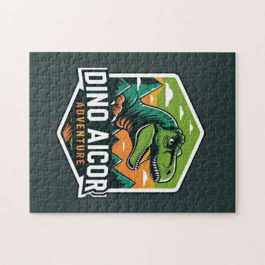 Dino Adventure Challenge Puzzle (Horizontal)