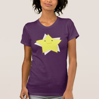 Dino Afbeeldingen Twinkle T-Shirt-Womens - Eggplan T-shirt