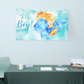 Dino Baby Boy Shower Banner (Beurs)
