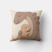 Dino Baby en Mama Boho Dino-serie Kussen (Achterkant)