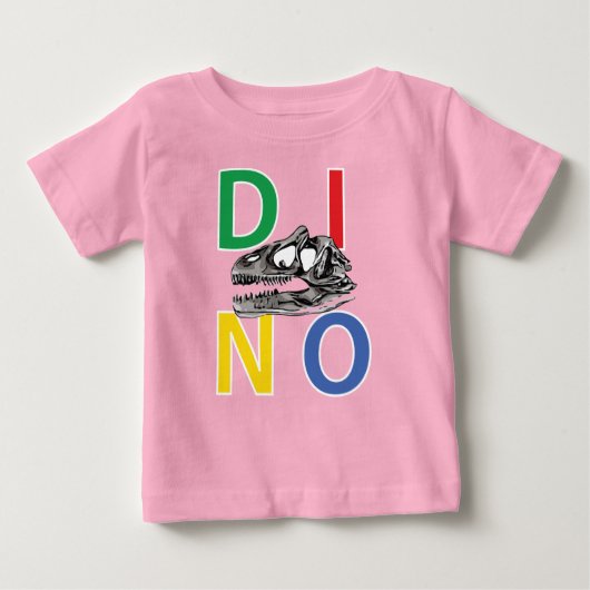DINO - Baby Fine Jersey T-Shirt (Voorkant)